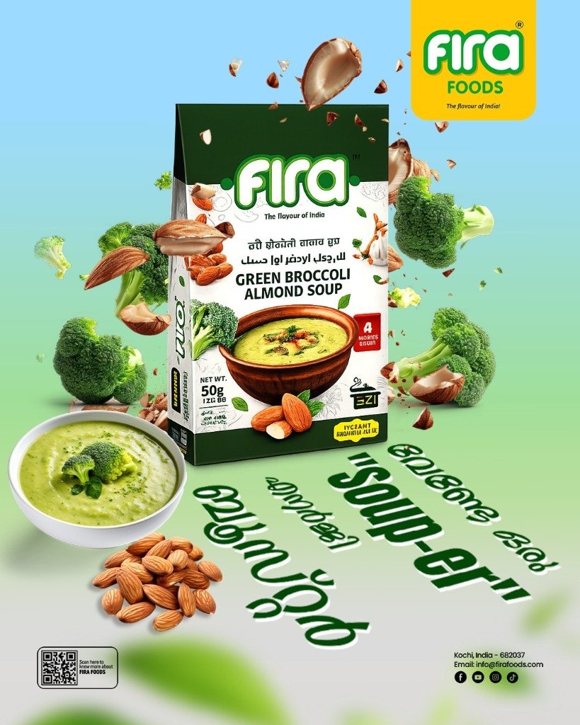 Broccoli Almond Soup